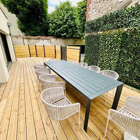 Hypercentre, Spacieux, Lumineux, La Maison Du Rempart Semesterbostad Tours